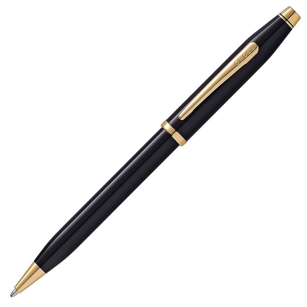 Cross Century II Glossy Black Lacquer GT Ballpoint