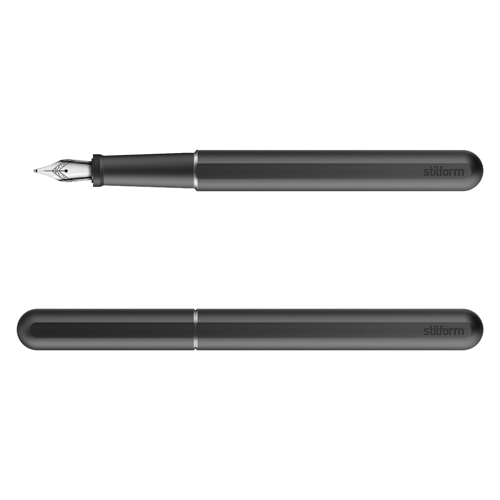 Stilform Ink Aluminium Warp Black Πένα | pen-store.gr