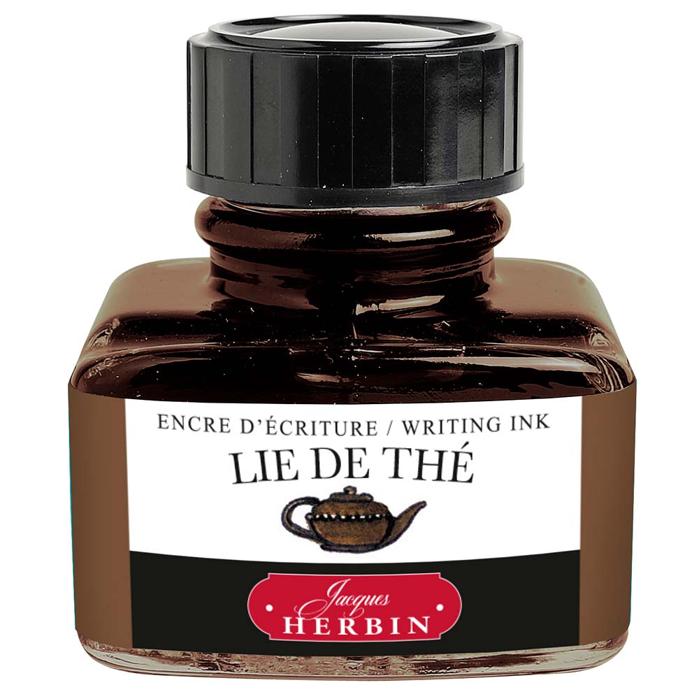 Jacques Herbin D ink bottle 30ml Lie de the 13044T